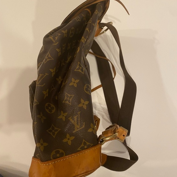 Vintage Louis Vuitton Montsouris Backpack Monogram Canvas GM - Picture 5 of 7